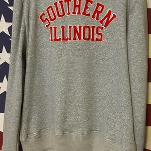 VTG yarn sweater jacket sz L charcoal gray.